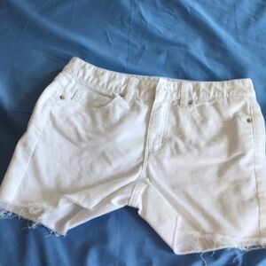 Michael Kors White Jean Shorts